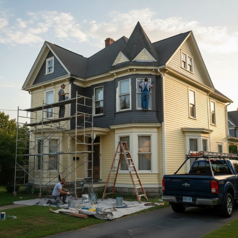 Outdoor Home Painting in Alpharetta, GA